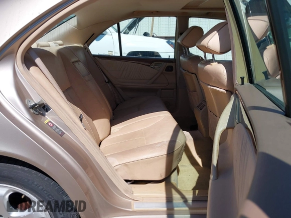 2002 Mercedes-Benz E-Class with VIN WDBJF65J42B394017, listed as a IAAI auction lot 41706917 with 188,883 mi miles. Bid and sale history available at carsss.com. Image 8.