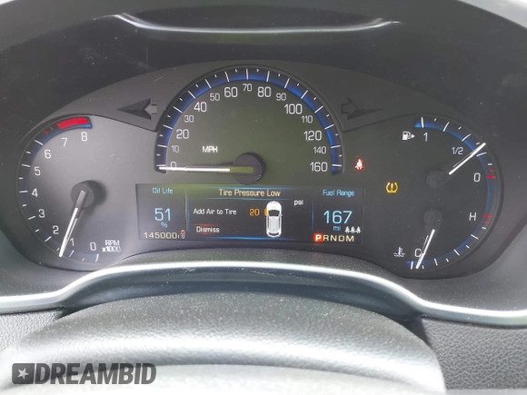 2014 Cadillac SRX with VIN 3GYFNAE30ES641616, listed as a IAAI auction lot 42000120 with 145,000 mi miles and . Bid and sale history available at DreamBid. Image 7.