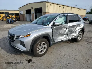 2022 Hyundai Tucson SEL z VIN 5NMJBCAE2NH155280, wystawiony jako Copart lot #55129445 z przebiegiem 25 190 mil mil oraz Szkoda całkowita • Salvage title. Historia ofert i sprzedaży dostępna na DreamBid. Obrazek 1.
