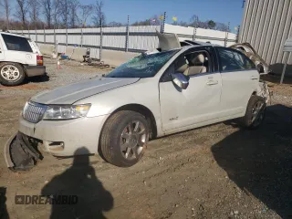2008 Lincoln MKZ with VIN 3LNHM28T48R622271, listed as a Copart auction lot 44160135 with 112,208 mi miles and Salvage Title. Bid and sale history available at carsss.com. Image 1.