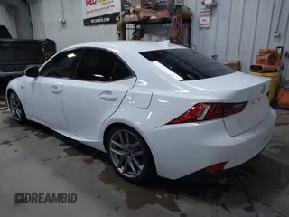 2014 Lexus IS 350 with VIN JTHCE1D2XE5003044, listed as a IAAI auction lot 41005435 with 131,817 mi miles. Bid and sale history available at carsss.com. Image 3.