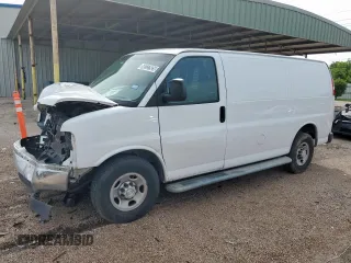 2019 Chevrolet Express Cargo with VIN 1GCWGAFG5K1234096, listed as a Copart auction lot 58727925 with 178,704 mi miles and Salvage title. Bid and sale history available at DreamBid. Image 1.
