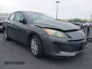 2013 Mazda 3 i Touring with VIN JM1BL1L87D1705126, listed as a IAAI auction lot 42394115 with Not provided miles and . Bid and sale history available at DreamBid. Image 1.