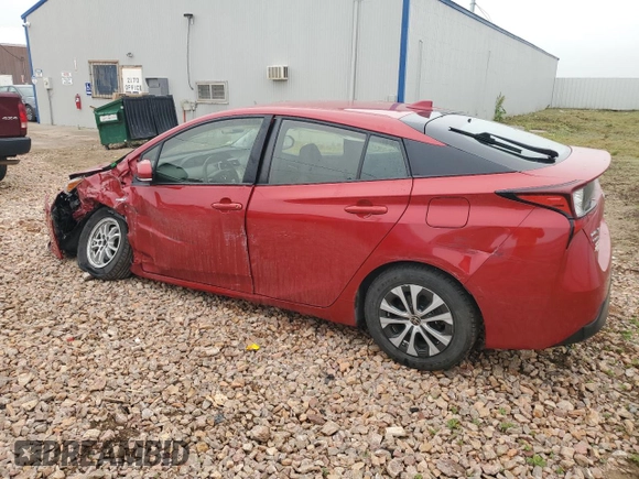 2019 Toyota Prius LE with VIN JTDL9RFU7K3005859, listed as a Copart auction lot 61030765 with 74,022 mi miles and Salvage title. Bid and sale history available at DreamBid. Image 2.