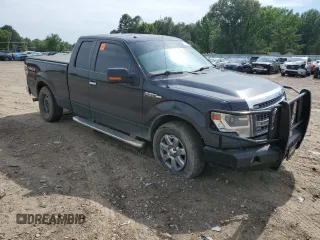 2014 Ford F-150 XL with VIN 1FTFX1EF7EFC61901, listed as a Copart auction lot 59619545 with 148,930 mi miles and Salvage title. Bid and sale history available at DreamBid. Image 4.