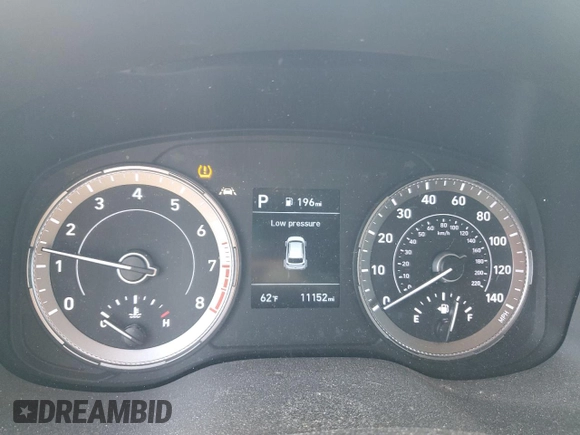 2022 Hyundai Venue SE with VIN KMHRB8A39NU151651, listed as a Copart auction lot 49376545 with 11,152 mi miles and Salvage Title. Bid and sale history available at DreamBid. Image 9.