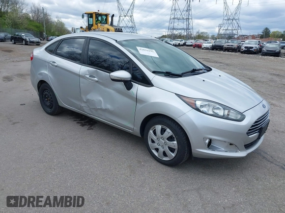 2014 Ford Fiesta SE with VIN 3FADP4BJ1EM206951, listed as a IAAI auction lot 42059193 with 174,950 mi miles. Bid and sale history available at carsss.com. Image 1.
