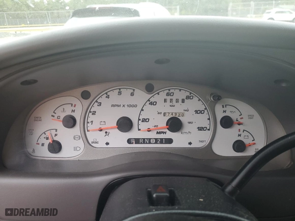 2003 Ford Ranger XL Fleet with VIN 1FTYR44VX3TA23486, listed as a Copart auction lot 78978694 with 74,920 mi miles and Non Repairable. Bid and sale history available at carsss.com. Image 9.