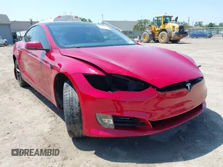 2017 Tesla Model S 100D with VIN 5YJSA1E46HF183568, listed as a IAAI auction lot 42626561 with 110,606 mi miles and . Bid and sale history available at DreamBid. Image 1.