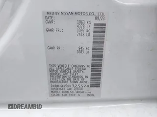 2024 Nissan Altima SR z VIN 1N4BL4CV0RN325574, wystawiony jako IAAI lot #42156140 z przebiegiem 19 715 mil mil oraz . Historia ofert i sprzedaży dostępna na DreamBid. Obrazek 9.