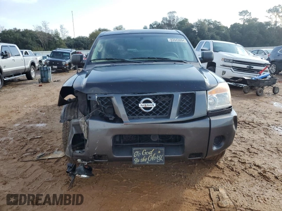 2008 Nissan Titan SE with VIN 1N6BA07D58N306668, listed as a Copart auction lot 83943094 with 214,460 mi miles and Salvage Title. Bid and sale history available at carsss.com. Image 5.