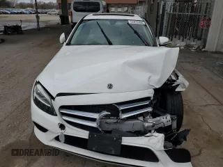 2021 Mercedes-Benz C 300 with VIN W1KWF8EBXMR629550, listed as a Copart auction lot 52922455 with 54,660 mi miles and Clean Title. Bid and sale history available at carsss.com. Image 5.