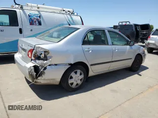 2007 Toyota Corolla CE with VIN JTDBR32E470116949, listed as a Copart auction lot 55260735 with 132,401 mi miles and Salvage Title. Bid and sale history available at DreamBid. Image 3.