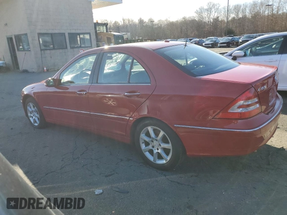 2007 Mercedes-Benz C with VIN WDBRF87H47F901393, listed as a Copart auction lot 43383025 with 128,583 mi miles and Salvage title. Bid and sale history available at DreamBid. Image 2.