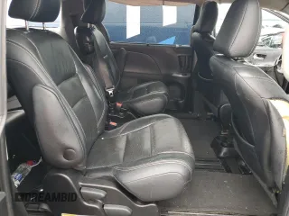 2015 Toyota Sienna SE with VIN 5TDXK3DC6FS689563, listed as a Copart auction lot 60798185 with 170,128 mi miles and Salvage title. Bid and sale history available at DreamBid. Image 11.