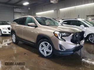 2018 GMC Terrain SLE with VIN 3GKALMEX9JL132790, listed as a Copart auction lot 48725925 with 67,445 mi miles and Salvage Title. Bid and sale history available at carsss.com. Image 4.