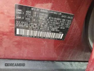 2024 Subaru Outback Premium с VIN 4S4BTAFC6R3170796, выставлен на аукционе Copart как лот 57801415 с пробегом 22 106 миль миль и Списание • Salvage title. История ставок и продаж доступна на DreamBid. Изображение 12.