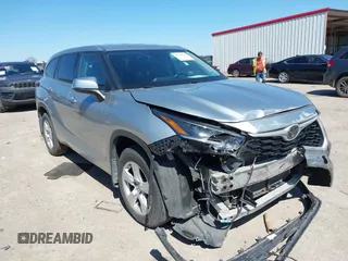 2021 Toyota Highlander L with VIN 5TDBZRBH0MS110393, listed as a IAAI auction lot 41754121 with 60,653 mi miles and . Bid and sale history available at DreamBid. Image 1.