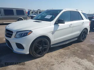 2018 Mercedes-Benz GLE 43 AMG with VIN 4JGDA6EB7JB142522, listed as a IAAI auction lot 41950295 with 108,637 mi miles and . Bid and sale history available at DreamBid. Image 2.