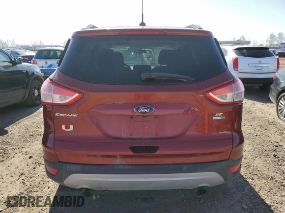 2015 Ford Escape SE with VIN 1FMCU9GX2FUB83424, listed as a Copart auction lot 54709785 with 200,375 mi miles and Clean Title. Bid and sale history available at DreamBid. Image 6.