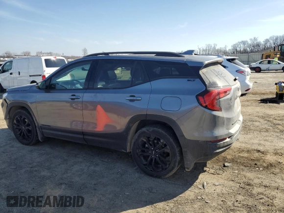 2021 GMC Terrain SLT with VIN 3GKALVEV2ML316283, listed as a Copart auction lot 49054425 with 73,626 mi miles and Non Repairable. Bid and sale history available at DreamBid. Image 2.