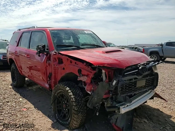 2023 Toyota 4Runner TRD Off Road Premium with VIN JTERU5JR8P6189795, listed as a Copart auction lot 50572895 with 29,892 mi miles and Salvage Title. Bid and sale history available at carsss.com. Image 11.