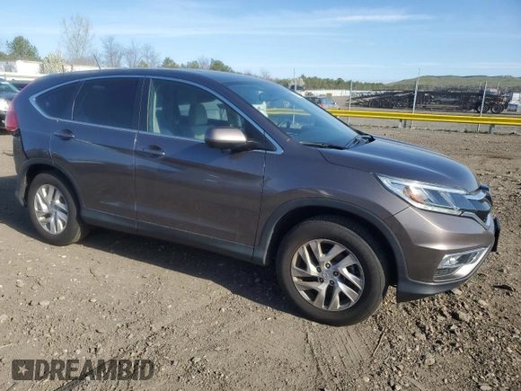 2016 Honda CR-V EX with VIN 2HKRM4H53GH632412, listed as a Copart auction lot 53661015 with 49,261 mi miles and Salvage Title. Bid and sale history available at DreamBid. Image 4.