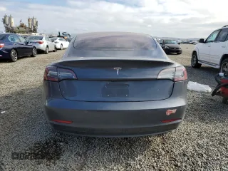 2018 Tesla Model 3 Long Range Battery with VIN 5YJ3E1EA2JF038886, listed as a Copart auction lot 52436365 with 47,548 mi miles and Salvage Title. Bid and sale history available at DreamBid. Image 6.
