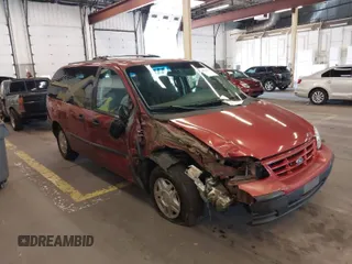 2000 Ford Windstar LX with VIN 2FMZA5143YBB98453, listed as a IAAI auction lot 40739126 with Not Provided miles and . Bid and sale history available at carsss.com. Image 1.