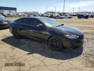 2023 Nissan Maxima SR with VIN 1N4AA6EV2PC507537, listed as a Copart auction lot 53750525 with 16,659 mi miles and Clean title. Bid and sale history available at DreamBid. Image 4.
