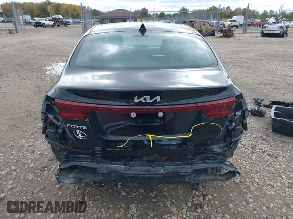 2023 Kia Forte LXS with VIN 3KPF24AD3PE549805, listed as a IAAI auction lot 40584731 with 15,379 mi miles. Bid and sale history available at carsss.com. Image 17.