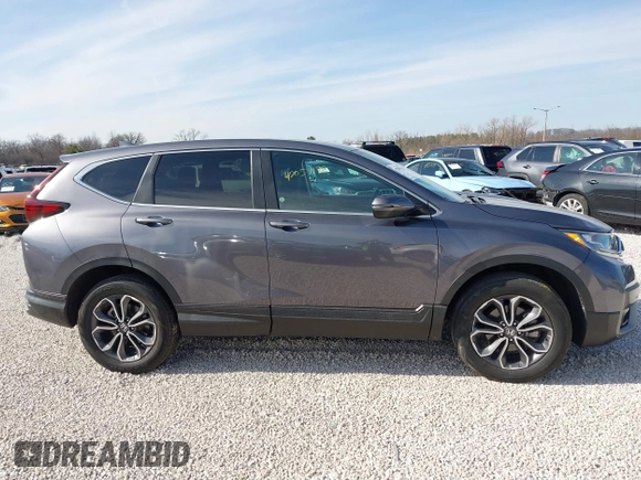2020 Honda CR-V EX with VIN 5J6RW2H54LL009119, listed as a IAAI auction lot 42057182 with 60,947 mi miles. Bid and sale history available at carsss.com. Image 13.