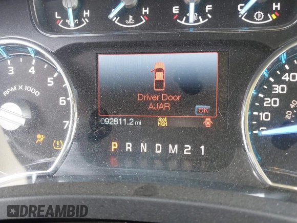 2011 Ford F-150 XLT with VIN 1FTFW1ET6BFB77718, listed as a IAAI auction lot 41454813 with 92,811 mi miles. Bid and sale history available at carsss.com. Image 7.