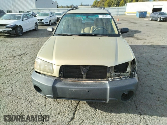 2003 Subaru Forester X with VIN JF1SG63683H737806, listed as a Copart auction lot 78750074 with 109,099 mi miles and Salvage Title. Bid and sale history available at carsss.com. Image 5.