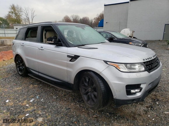 2015 Land Rover Range Rover Sport HSE with VIN SALWR2VF6FA608366, listed as a Copart auction lot 77429604 with 90,131 mi miles and Salvage Title. Bid and sale history available at carsss.com. Image 4.