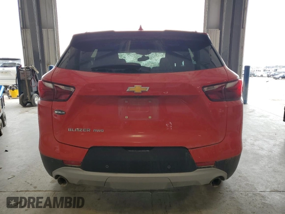 2020 Chevrolet Blazer LT z VIN 3GNKBHRS9LS600784, wystawiony jako Copart lot #54548065 z przebiegiem 51 418 mil mil oraz Szkoda całkowita • Salvage title. Historia ofert i sprzedaży dostępna na DreamBid. Obrazek 6.