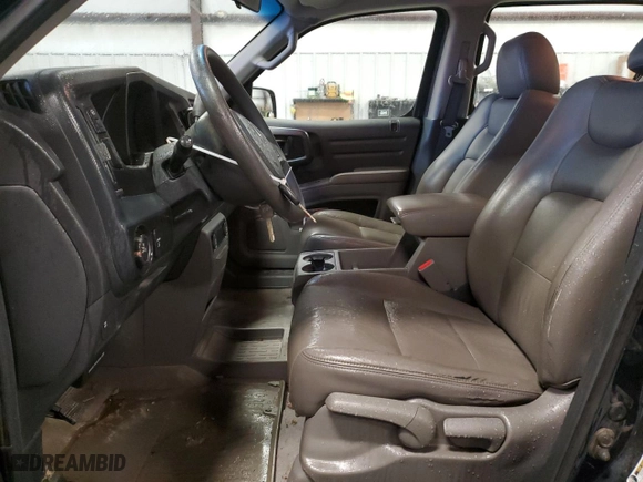 2009 Honda Ridgeline RT with VIN 5FPYK16229B102191, listed as a Copart auction lot 80569974 with 189,220 mi miles and Salvage Title. Bid and sale history available at carsss.com. Image 7.
