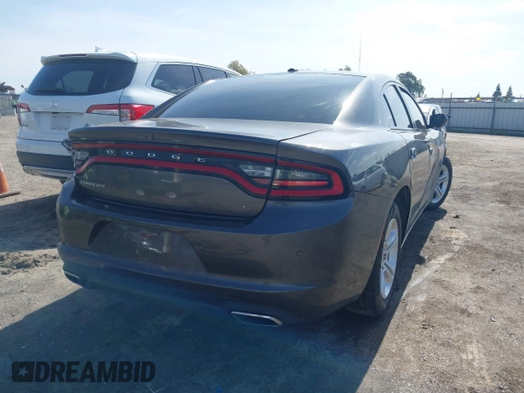 2020 Dodge Charger SXT with VIN 2C3CDXBG1LH211605, listed as a IAAI auction lot 41842090 with 95,256 mi miles. Bid and sale history available at carsss.com. Image 4.