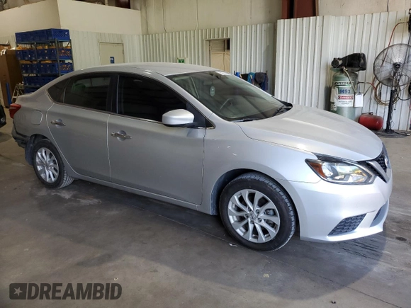 2019 Nissan Sentra SV with VIN 3N1AB7AP6KY318199, listed as a Copart auction lot 52777755 with 89,144 mi miles and Salvage Title. Bid and sale history available at carsss.com. Image 4.