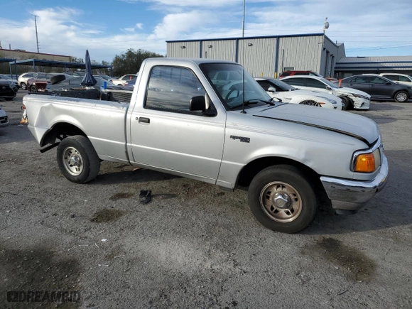 1996 Ford Ranger XL with VIN 1FTCR10A9TPB26676, listed as a Copart auction lot 87490894 with 246,707 mi miles and Salvage Title. Bid and sale history available at carsss.com. Image 4.