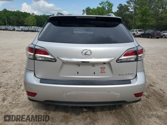 2015 Lexus RX 350 with VIN 2T2BK1BA9FC302248, listed as a Copart auction lot 56641715 with 124,761 mi miles and Salvage title. Bid and sale history available at DreamBid. Image 6.