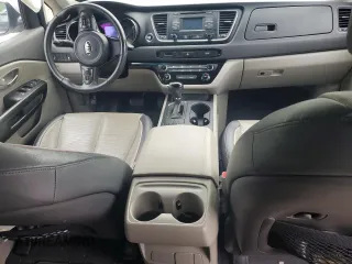 2016 Kia Sedona LX with VIN KNDMB5C15G6216589, listed as a Copart auction lot 66570194 with 0 mi miles and Salvage Title. Bid and sale history available at carsss.com. Image 8.