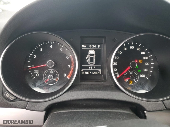 2014 Volkswagen Golf w/Conv & Sunroof with VIN WVWDB7AJ9EW001096, listed as a Copart auction lot 43740075 with 117,837 mi miles and Salvage Title. Bid and sale history available at carsss.com. Image 9.