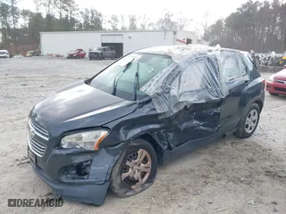 2016 Chevrolet Trax LS with VIN 3GNCJKSB6GL260251, listed as a IAAI auction lot 38243033 with 1 mi miles. Bid and sale history available at carsss.com. Image 16.