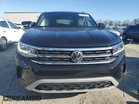 2022 Volkswagen Atlas SE with VIN 1V2DC2CA6NC219879, listed as a Copart auction lot 87439484 with 35,853 mi miles and Salvage title. Bid and sale history available at DreamBid. Image 5.