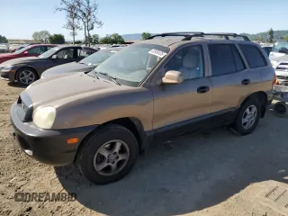 2002 Hyundai Santa Fe GLS z VIN KM8SC13D82U337432, wystawiony jako Copart lot #52958435 z przebiegiem 220 540 mil mil oraz Czysty tytuł • Clean title. Historia ofert i sprzedaży dostępna na DreamBid. Obrazek 1.