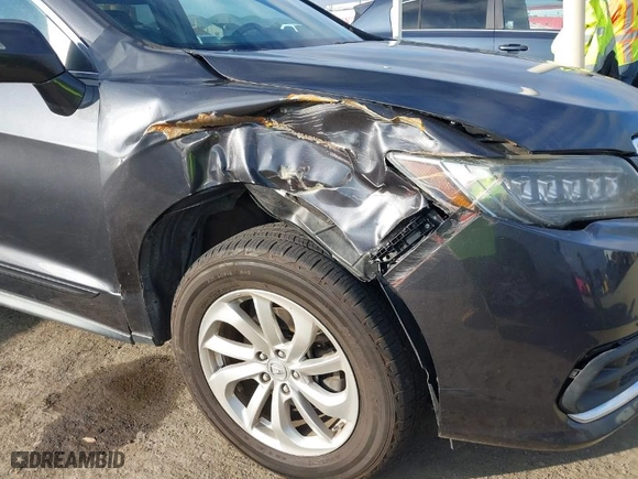 2016 Acura RDX with VIN 5J8TB3H32GL014192, listed as a IAAI auction lot 41418387 with 101,305 mi miles. Bid and sale history available at carsss.com. Image 6.