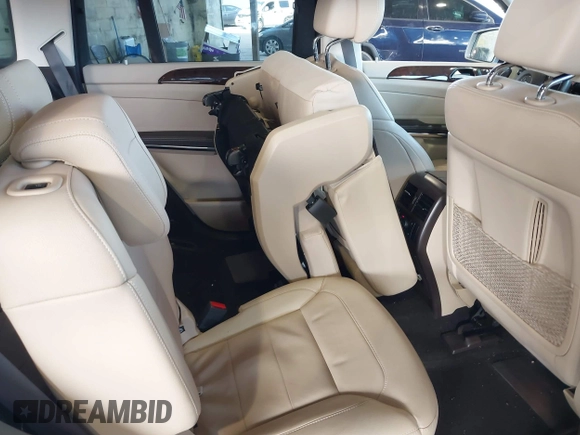 2018 Mercedes-Benz GLS 550 with VIN 4JGDF7DE0JB011693, listed as a IAAI auction lot 41190111 with 38,746 mi miles and . Bid and sale history available at DreamBid. Image 8.