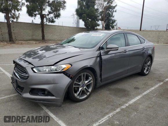 2013 Ford Fusion Titanium with VIN 3FA6P0K9XDR133572, listed as a Copart auction lot 54454165 with 212,944 mi miles and Salvage Title. Bid and sale history available at DreamBid. Image 1.