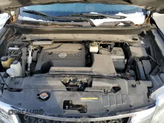2015 Nissan Pathfinder S z VIN 5N1AR2MM7FC649087, wystawiony jako Copart lot #42124405 z przebiegiem 104 426 mil mil oraz Czysty tytuł • Clean title. Historia ofert i sprzedaży dostępna na DreamBid. Obrazek 12.